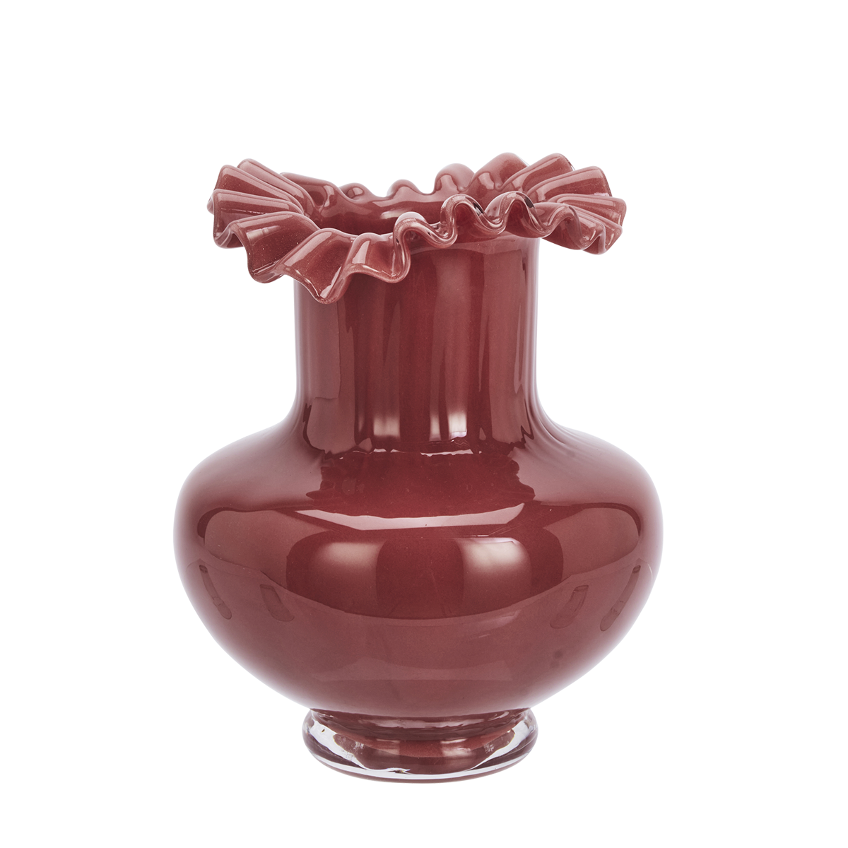 Glass vase