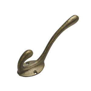 Hand forged iron hook