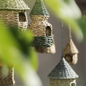Hanging bird house