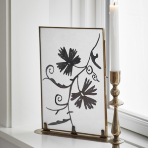 Hand forged candle holder