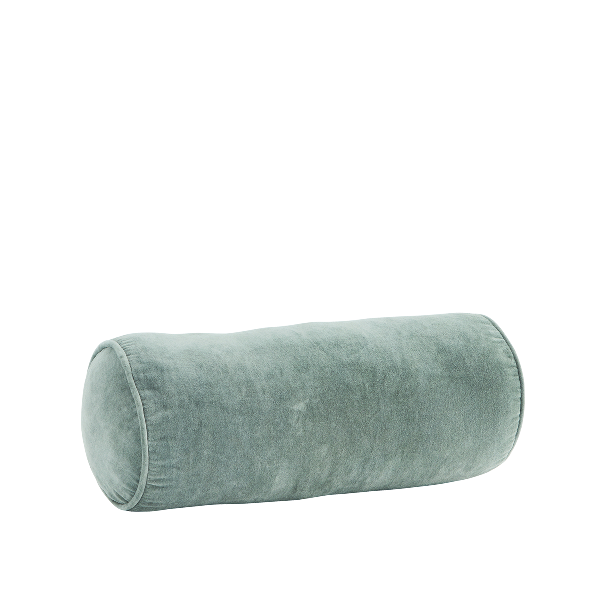 Velvet bolster cushion