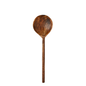 Wooden serving spoon