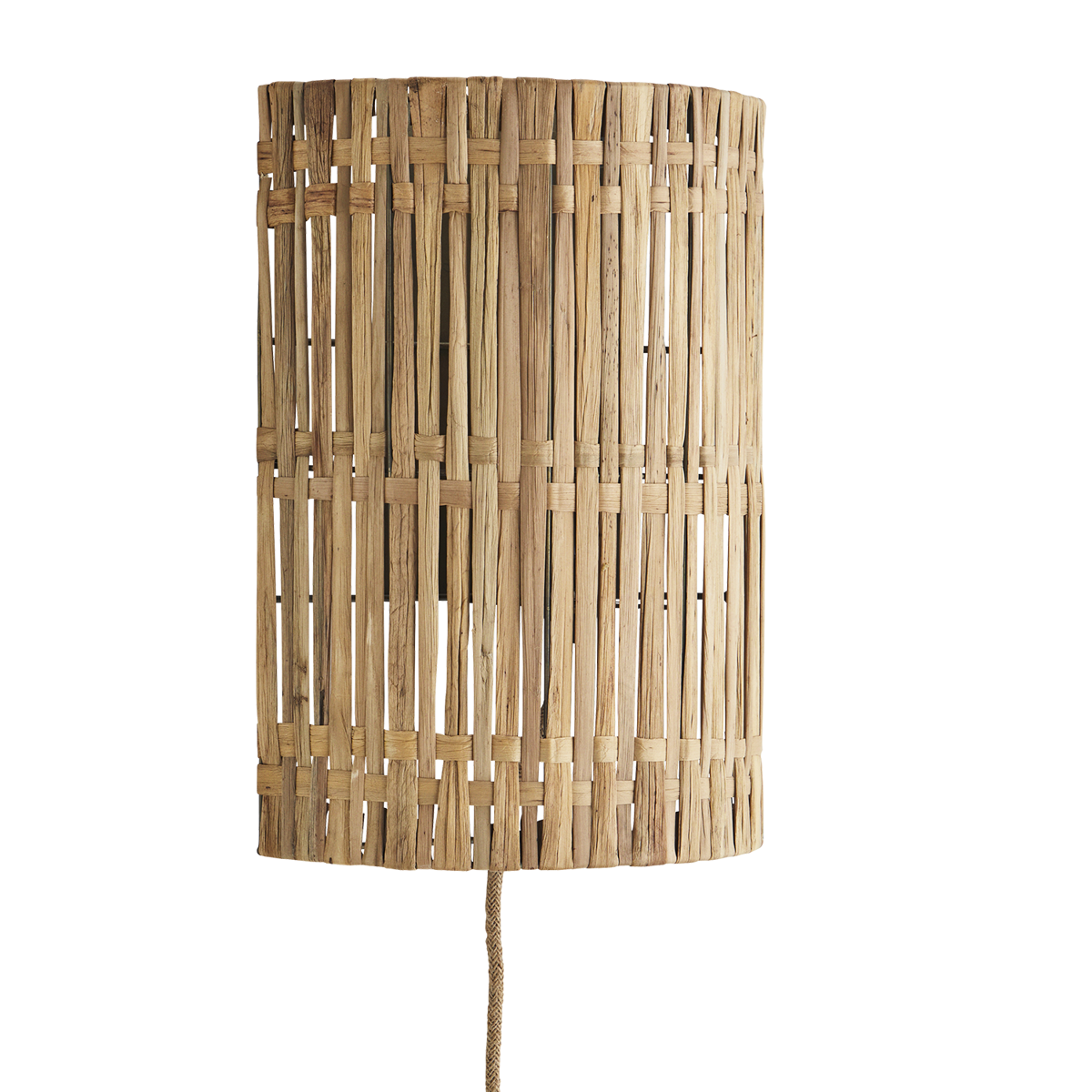 Seagrass wall lamp