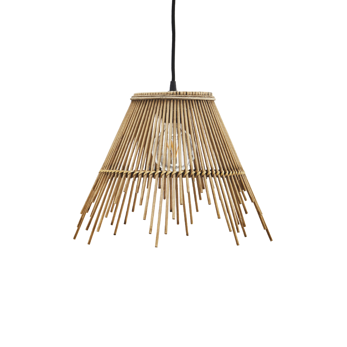 Bamboo ceiling lamp