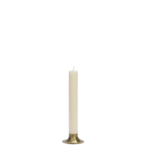 Hand forged iron candle holder