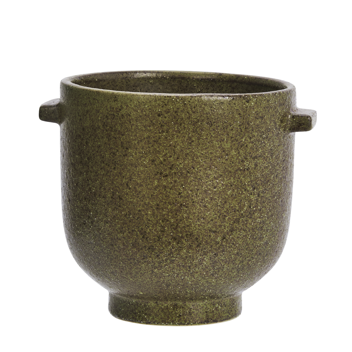 Stoneware flower pot