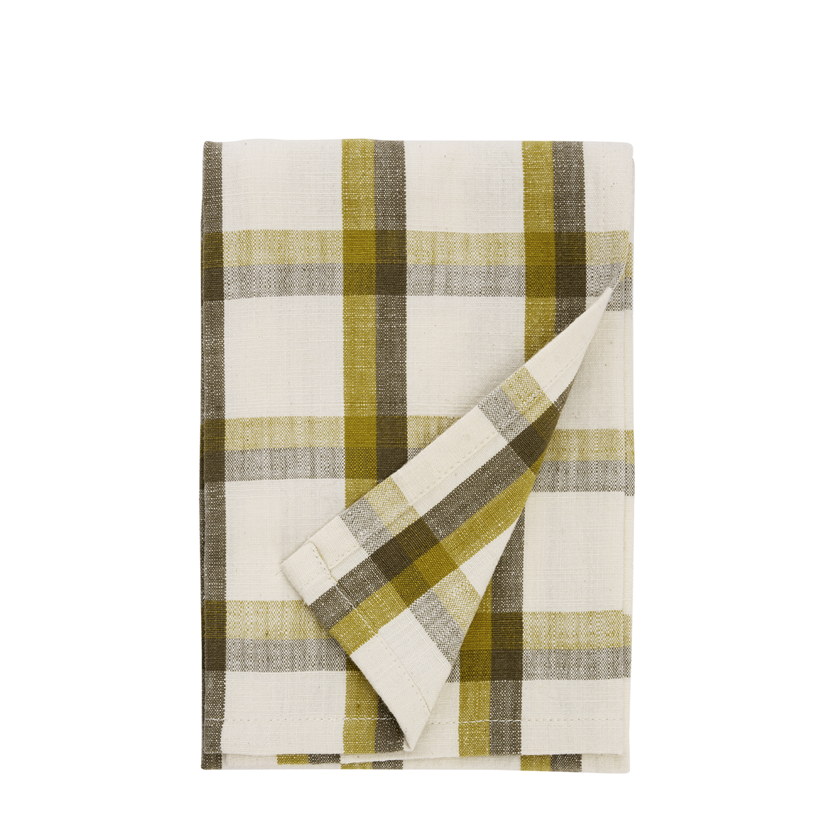 Checked kitchen towel