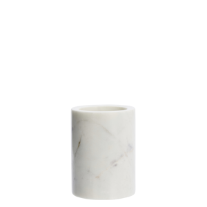 Round marble jar