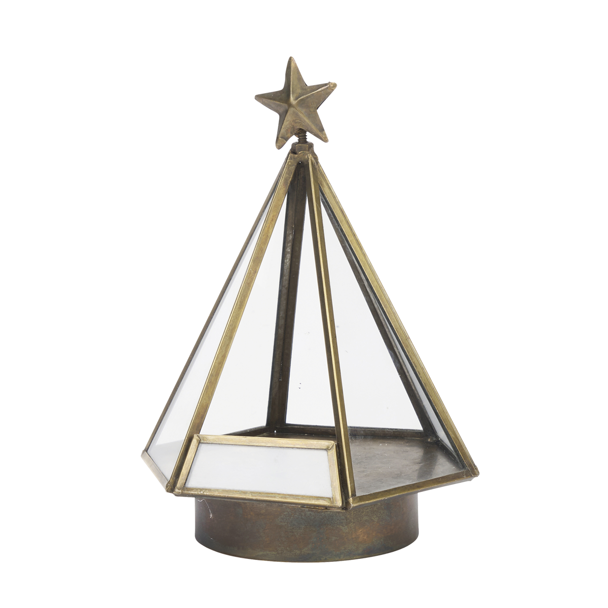 Iron christmas votive