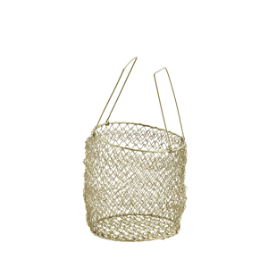 Iron wire basket w/ handles