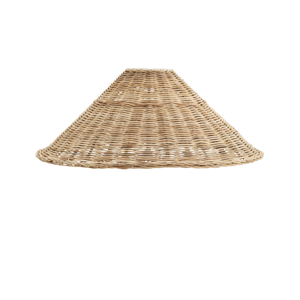 Rattan lamp shade