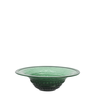 Recycled glass tray