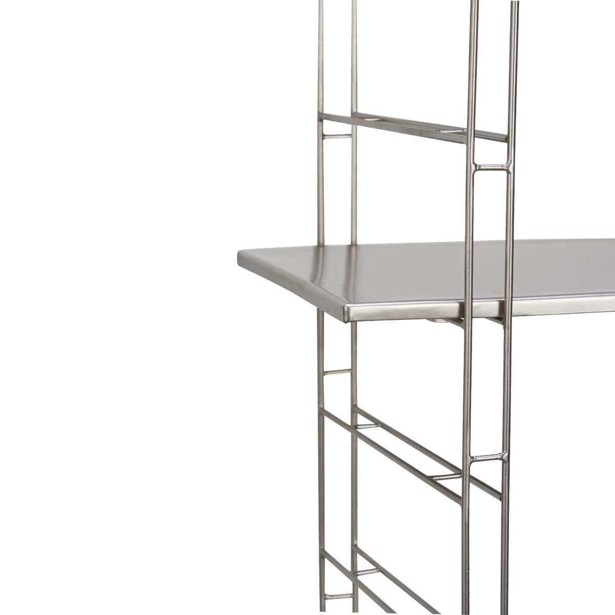 Iron wall shelves