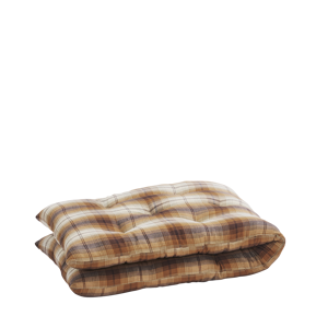 Checked cotton mattress