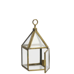 Hanging glass box