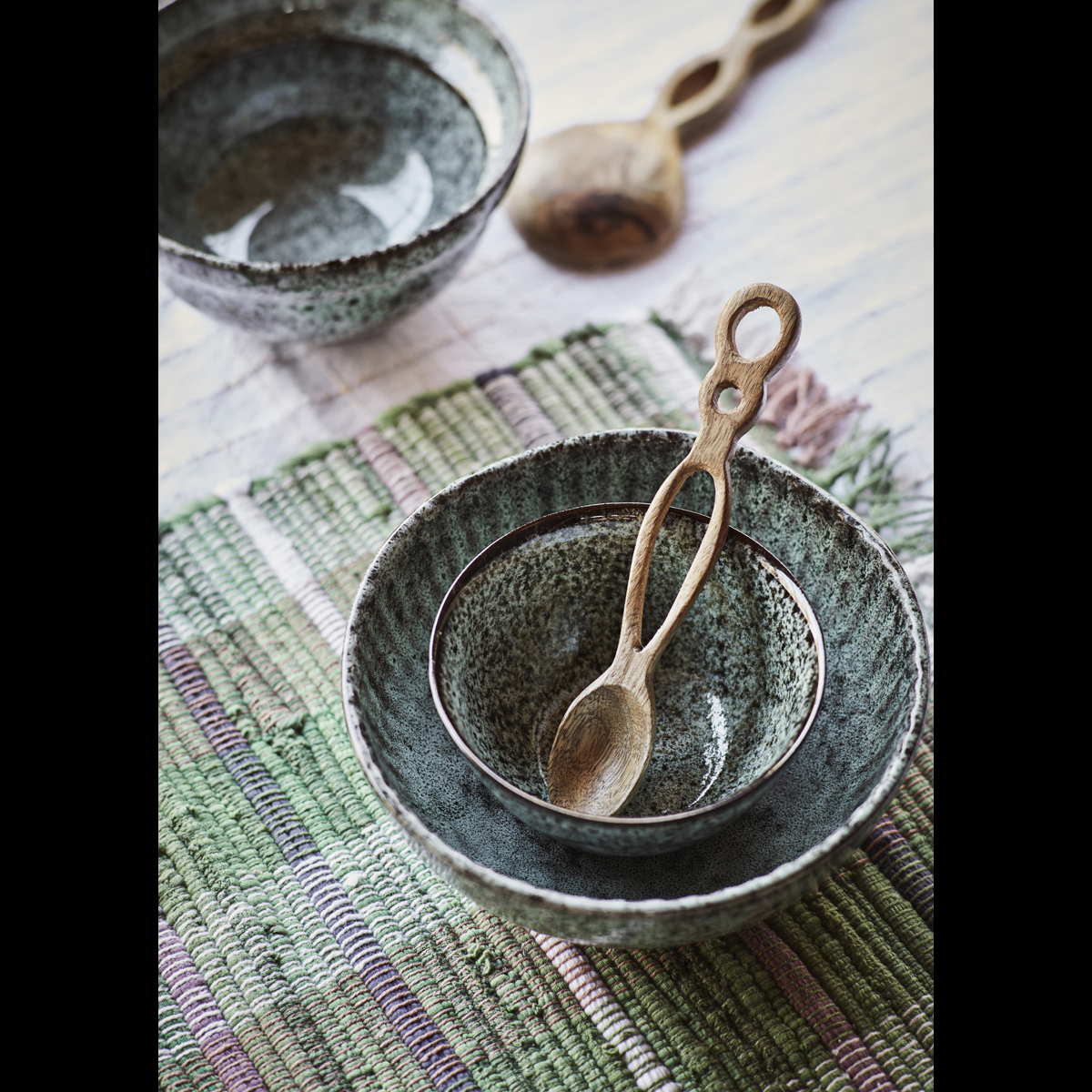 Small stoneware bowl