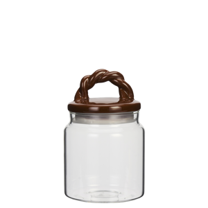 Glass jar w/ ceramic lid