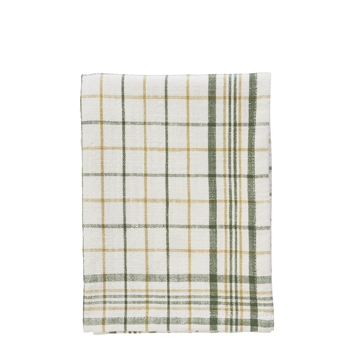Checked kitchen towel