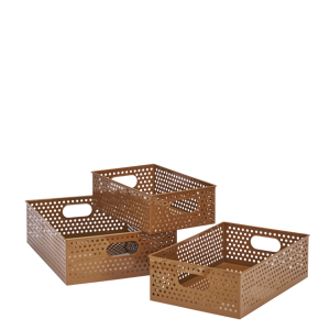 Iron storage boxes