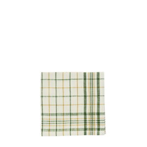 Checked cotton napkins