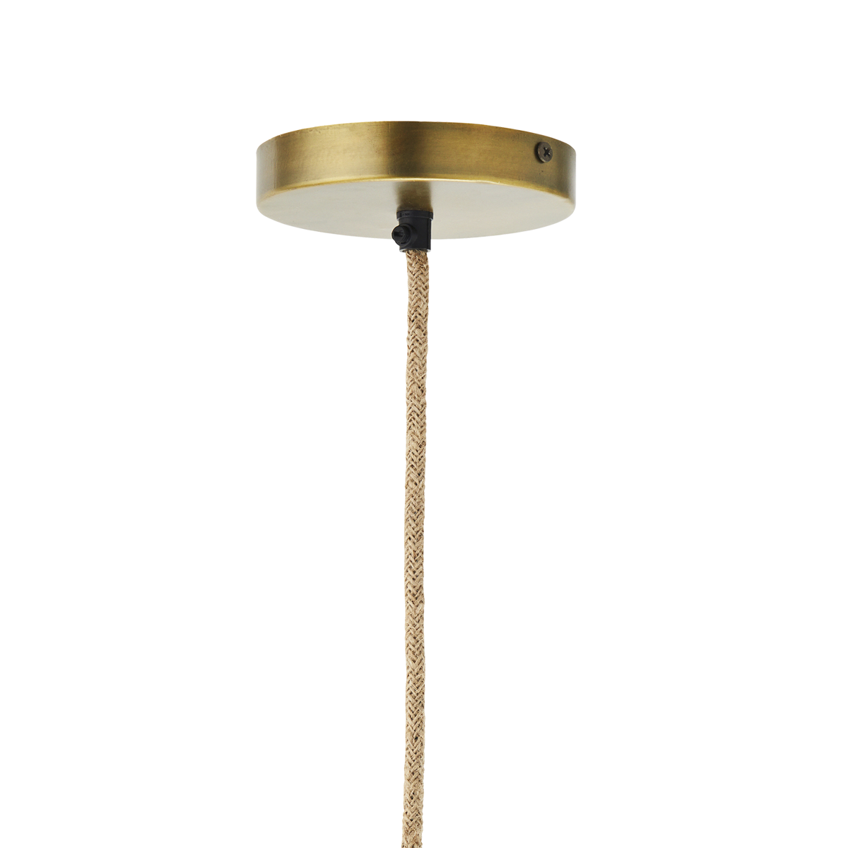 Cotton rope ceiling lamp