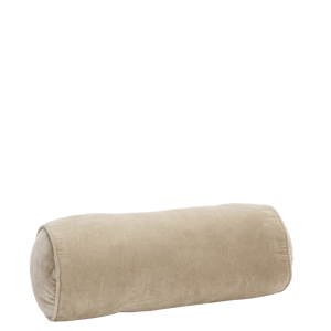 Velvet bolster cushion