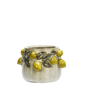 Stoneware flower pot