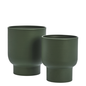 Iron flower pots