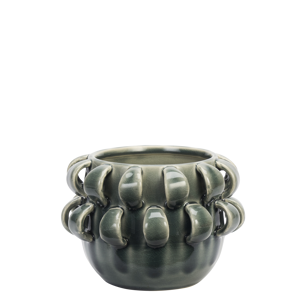Stoneware flowerpot