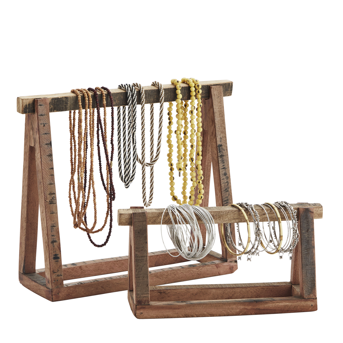 Recycled wooden stands Recycled wooden stands