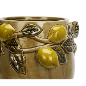 Stoneware flower pot