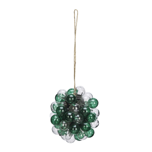 Glass christmas ornament