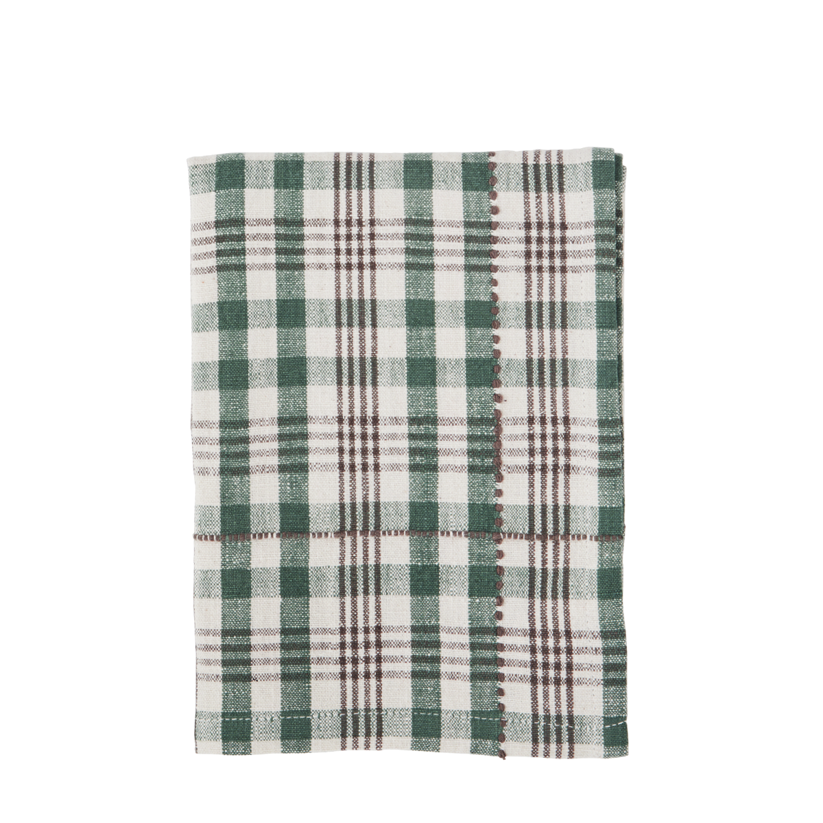 Checked kitchen towel