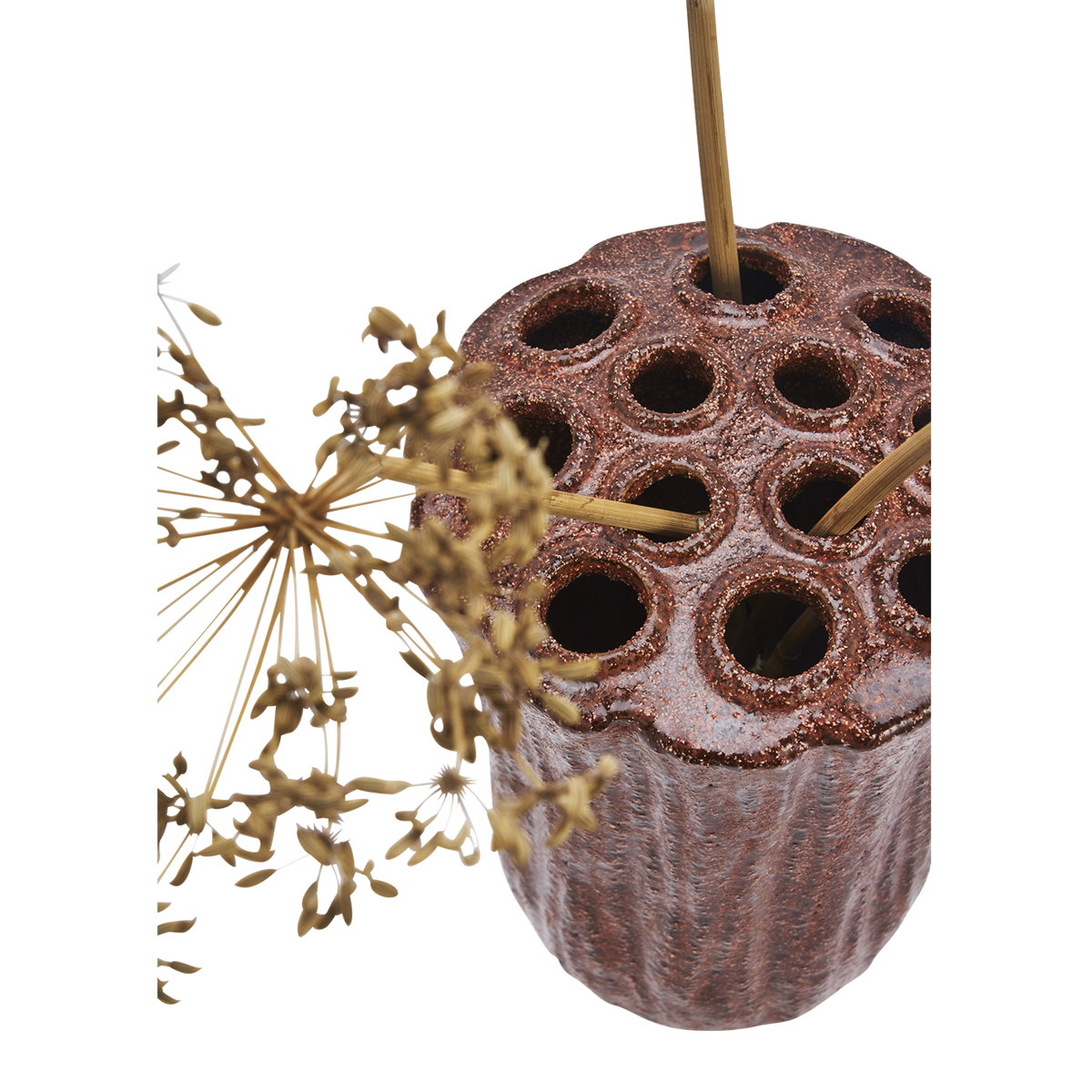 Stoneware vase