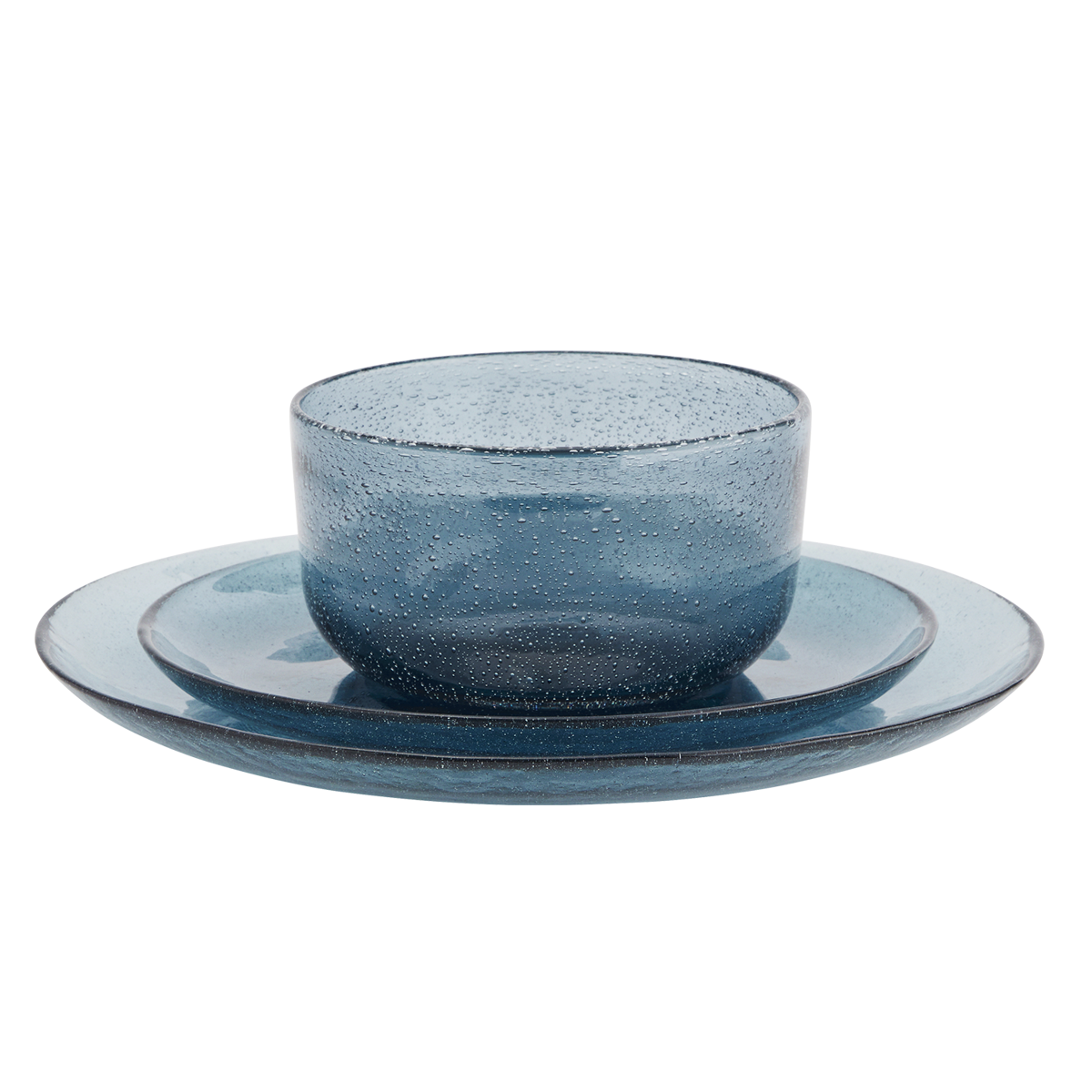 Coloured glass bowl Coloured glass bowl