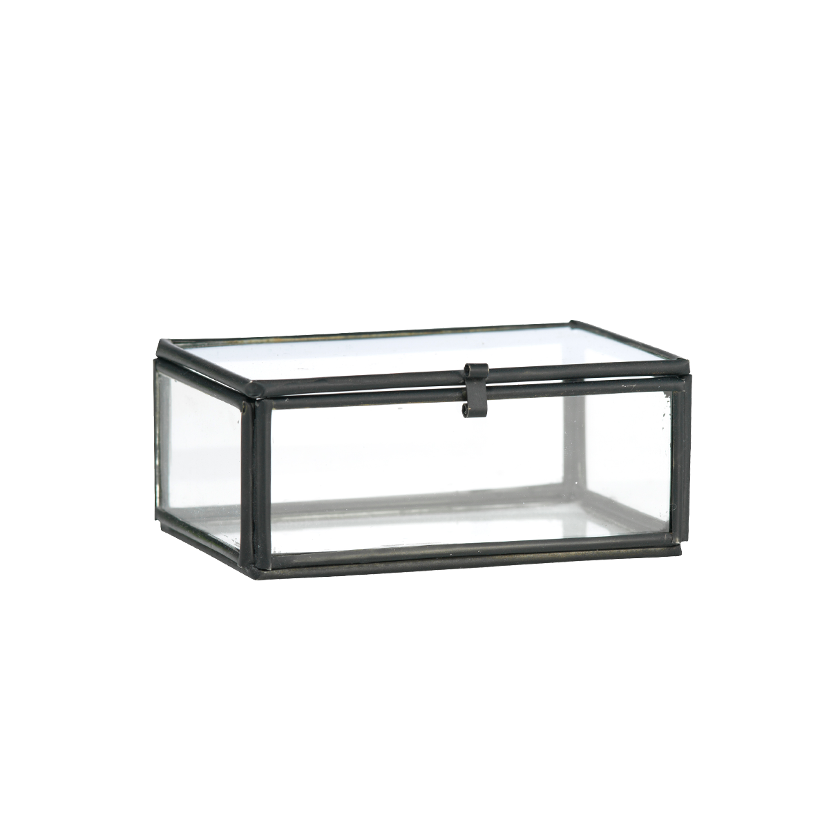 Rectangular glass box