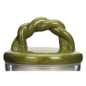 Glass jar w/ ceramic lid