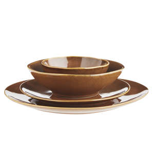 Stoneware lunch plate