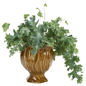 Stoneware flowerpot