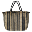 Handwoven striped bag
