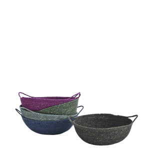 Seagrass basket w/ handles