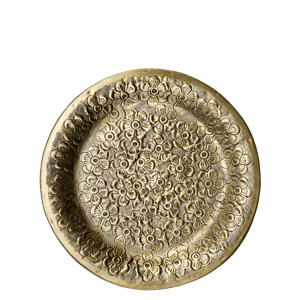 Embossed aluminium tray