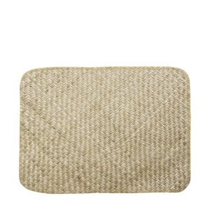 Rectangular seagrass placemat