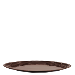 Oval enamel tray