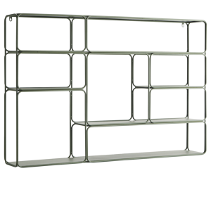 Iron wall shelf