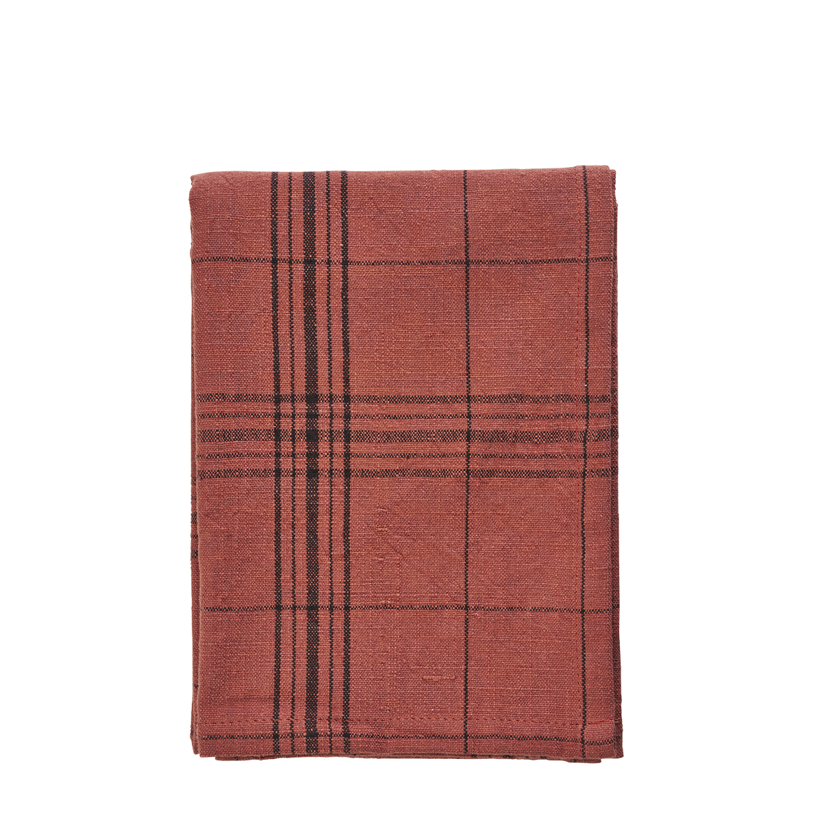 Checked kitchen towel