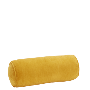 Velvet bolster cushion