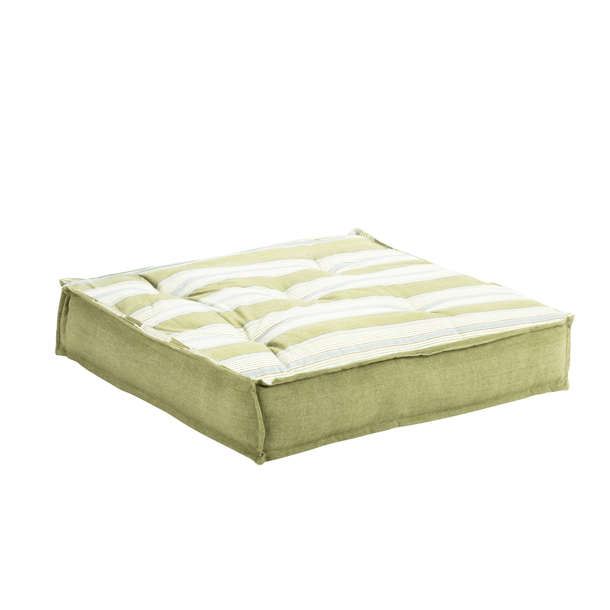 Striped cotton sitting pad