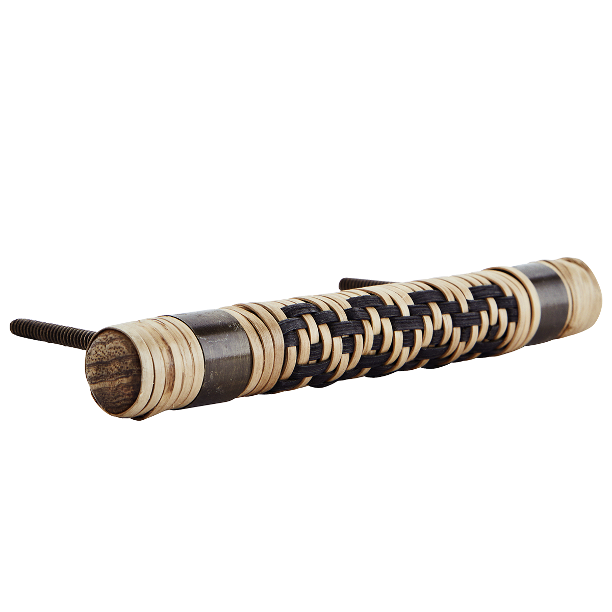 Door handle w/ rattan Door handle w/ rattan
