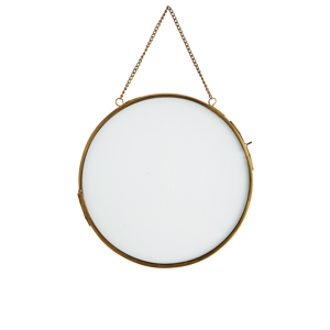 Round photo frame